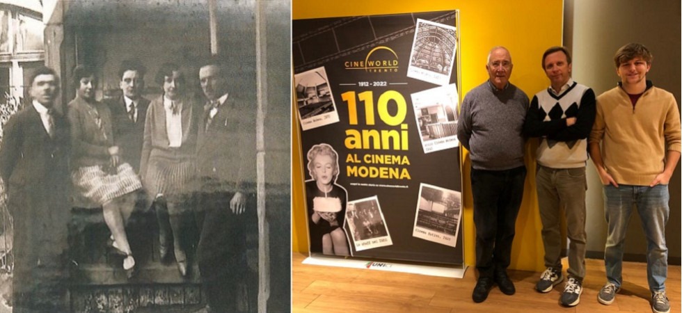 Il Cinema Modena festeggia 110 anni di storia e cinque generazioni della famiglia Lazzeri tra compagnie ambulanti